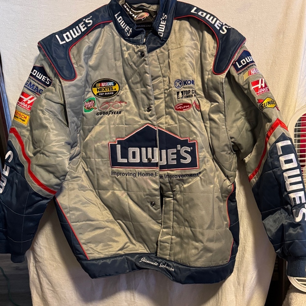 Chase Authentics Gray And Blue Performance Jacket